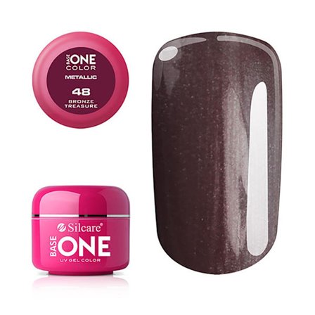 Base One - UV-geeli - Metallinen - Bronze Treasure - 48 - 5g