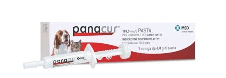 Panacur 187,5 Mg/g Pasta Per Uso Orale Per Cani E Gatti Siringa
