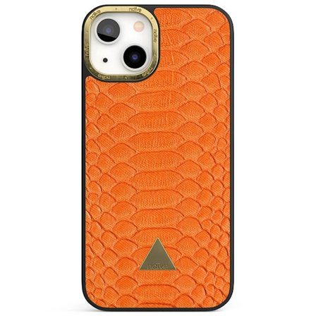 Naive iPhone 13 Skal - Orange Snake