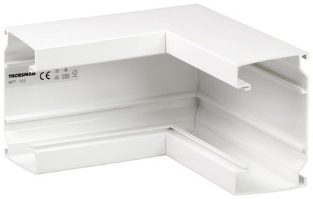 Schneider Electric 5536111 Innerhjørne 200 x 200 mm, 90°, Installasjonsmaterial