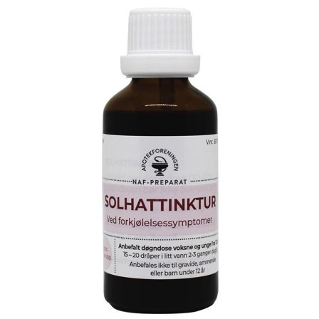 NAF Solhattinktur NAF dråper