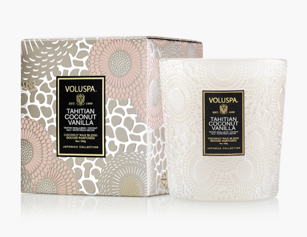 Voluspa Tahitian Coconut-Vanilla Duftlys Classic_60t