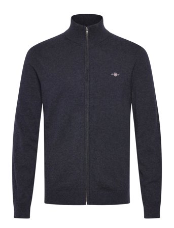GANT | Extrafine Lambswool Zip Cardigan | M