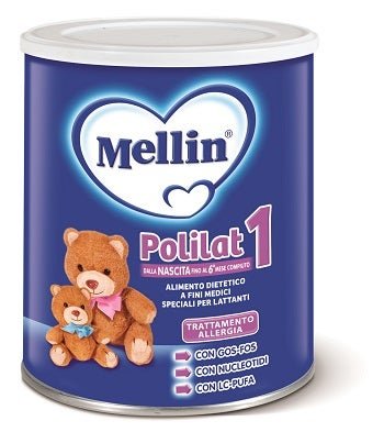 Mellin Polilat 1 Latte Dalla Nascita Barattolo 400g
