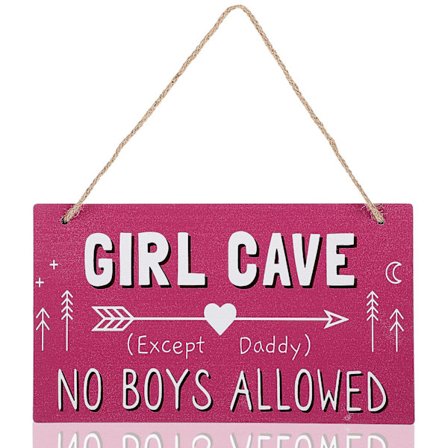 Barnrum Dekor Liten Flicka Rum Dekor Flicka Grottan Dörrskylt Flicka Grottan Plack Barnkammare Hängande Dekor Barnrum Dörr Dekor