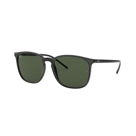 Ray-Ban -Aurinkolasit - Black Rectangular - Ray-Ban RB4387 601/71 5618