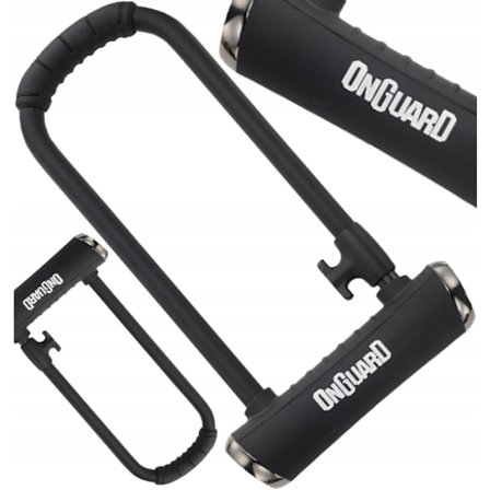 OnGuard 8007X U-mallinen Polkupyörälukko 240x90x14mm