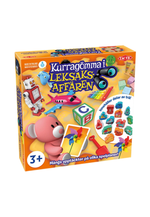 TACTIC Barnspel Kurragömma i leksaksaffären Spel & pussel Unisex Flerfärgad ONESIZE