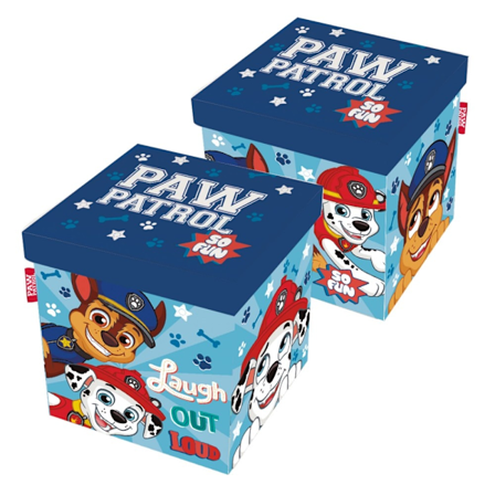 Paw Patrol leksaksförvaring 30×30×30 cm - Praktisk och snygg förvaring för barnens leksaker