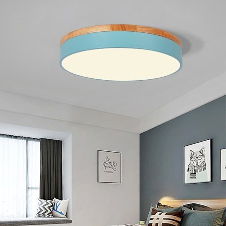 40cm LED Taklampe Nordisk Stil Basic Flush