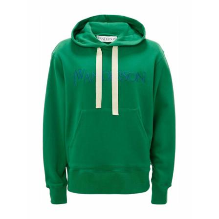 JW Anderson, Jo 0071Pg 0771500 Sweatshirt Zielony, Mężczyzna, Rozmiar: L