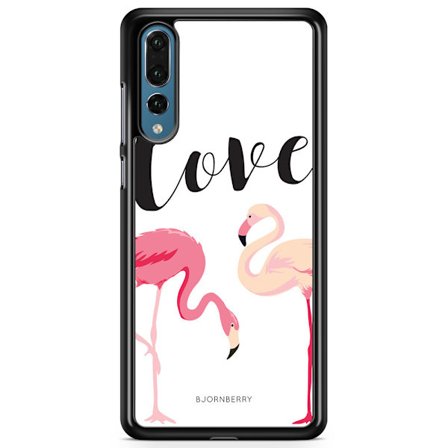 Bjornberry Skal Huawei P20 Pro - Love Flamingo