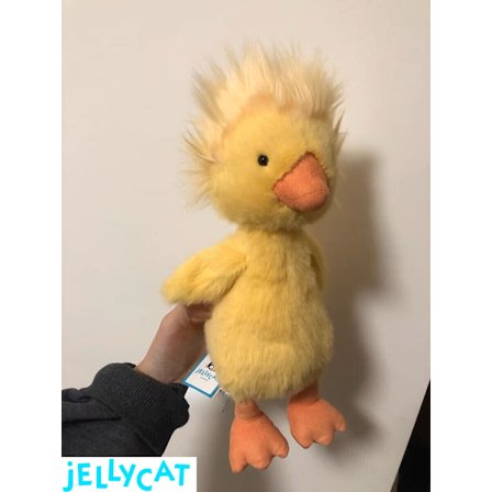 Jellycat Dorit Ankunge 23cm Mjuk Plysch Kramgo Barnkammarpresent Leksak för Bebis