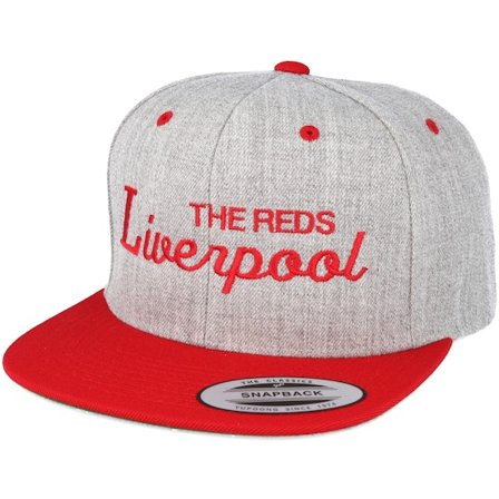 Forza - Cinza snapback Boné - Liverpool Grey/Red Snapback @ Hatstore