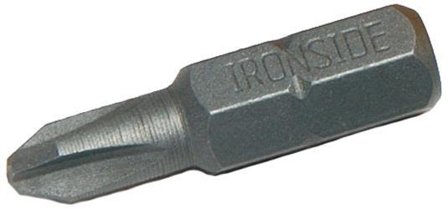 Ironside 201651 Bits phillips, 25 mm, 100-pakning PH2 redusert, Maskintilbehør & forbruk