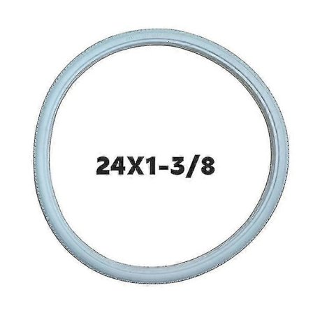 24 tuuman 3/8 PU Manuaalinen Pyörätuolin Rengas Liukastumaton Kiinteä Takapyörän Vaihtotarvike - 24X1 3/8