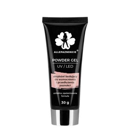 Polygel - Powder Gel - Nude 30ml - Akrylgel Rosa