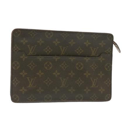 Louis Vuitton Vintage, Pre-Owned Man Cover Bruin, Heren, Maat:ONE Size