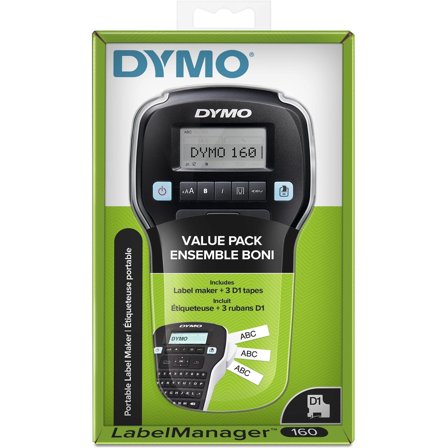DYMO LabelManager 160 Label maker ValuePack Qwerty