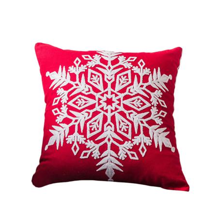 Cover Bomull Linne Snowflacke Snowman