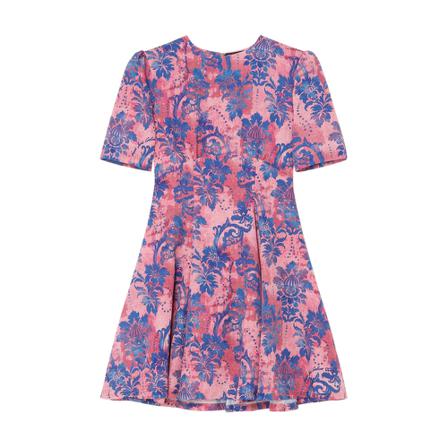 Versace Jeans Couture - Sommarklänningar - Rosa - Dam - Storlek: S, Dam, Storlek: S