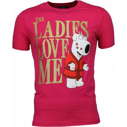 Local Fanatic - T-shirts - Rosa - Herr - Storlek: 2xl, Herr, Storlek: 2XL