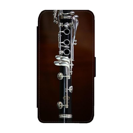 Klarinett iPhone 15 Flip Mobilfodral