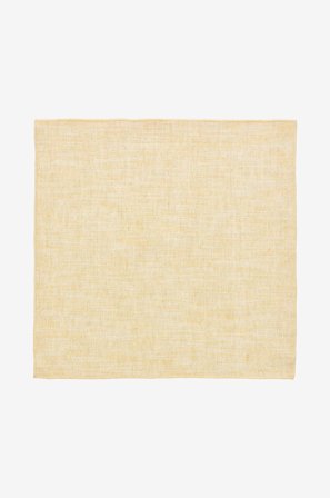 Svanefors - Lautasliina Sabina - Keltainen - Lautasliinat - 45X45 - - Homeroom