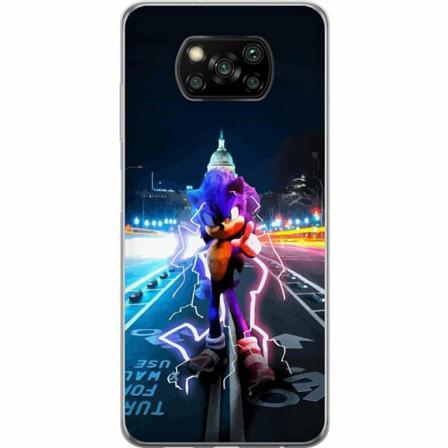 Xiaomi Poco X3 Nfc Genomskinligt Skal Sonic The Hedgehog