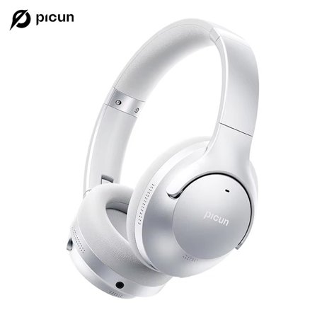 Picun ANC-05 MAX Silver Over-Ear Bluetooth-hörlurar för iPhone och Android