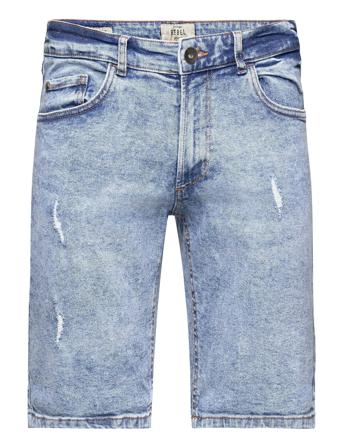 Oslo Destroy Shorts Jeansshorts Denimshorts Blå Redefined Rebel