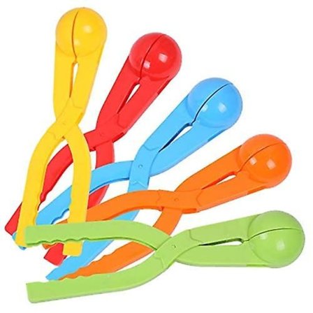 Snebold Maker Clip med Håndtag til Sneboldkampe 4stk