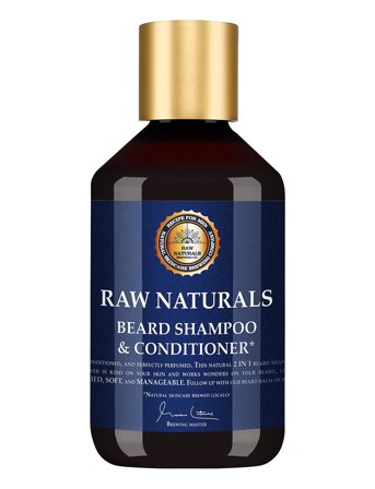 Raw Naturals Brewing Company Beard Shampoo & Conditioner - Nude - 250 ml