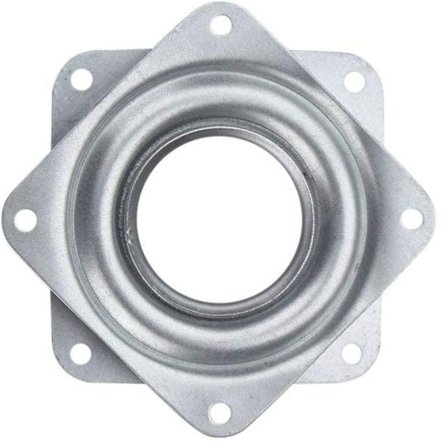 3-tommers Lazy Square dreieplattform 360 graders dreieplate med S