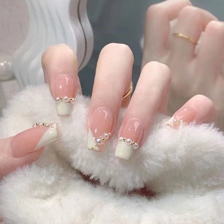 Franske falske negle Ballerina falske negle 1 1