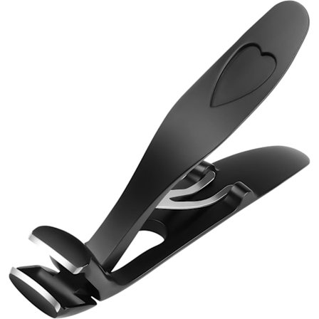 [COQQ] Vinklet Hoved Negleklipper til Seniorer, Ergonomisk Tåneglklipper til Tykke Negle, Rustfrit Stål Kraftig Negleklipper Gave