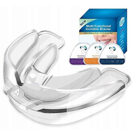 Ortodontiske bøjler lige tænder træner 3 stadier