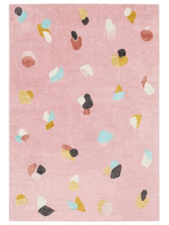 Candy Kids Rug Indoor/Outdoor Washable 160X230 Pink/Multicolor Geometric