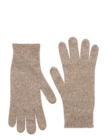 Lea Accessories Gloves Finger Gloves Beige Weekend Max Mara