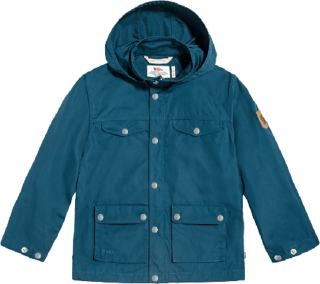 Fjällräven Kids Greenland Jacket Children shell jackets Blue 146