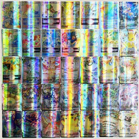 100 stk. Anime Kort Italiensk Tegneserie Spil Samlekort Sæt Til Børn