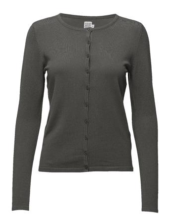 A8661, Milasz R-Neck Cardigan Strikkegenser Cardigan Grønn Saint Tropez