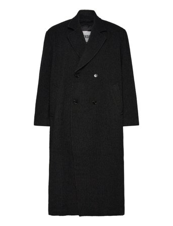 Weekday Woolblend Coat - Grey - S