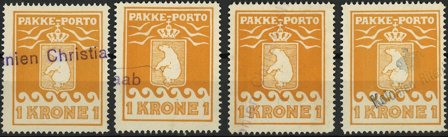 Grønland - Pakkeporto AFA 11 - Stemplet