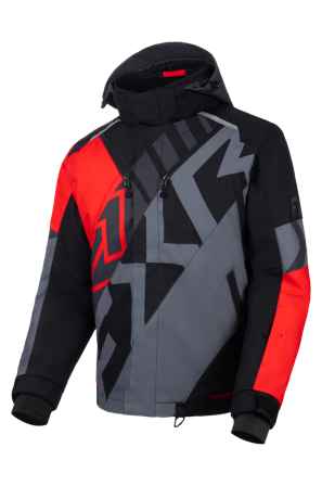 FXR Cold Cross CX Snow Jacket 26 Red/Black/Grey XL