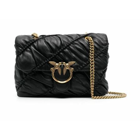 Pinko, Cross Body Bags Czarny, Kobieta, Rozmiar: ONE Size