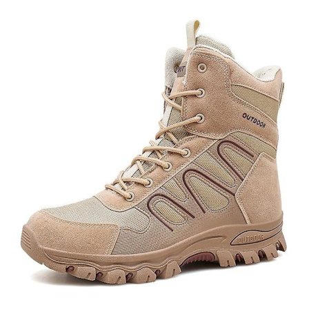 Military Boot Combat Herr Stövlar Tacticalhane Shoes Work Safety Shoes A07