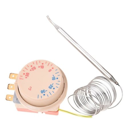 AC 250v 16A frys- och kylskåps termostat -30 till 30 grader Celsius