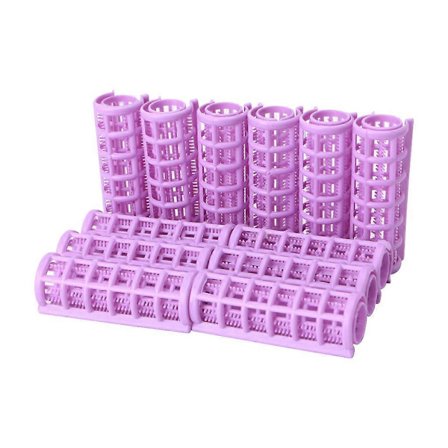 12 KPL DIY Hiusmuotoiluvälineet Kiharrinrullat Pehmeät Pienet Kampaamotyökalut Uudet