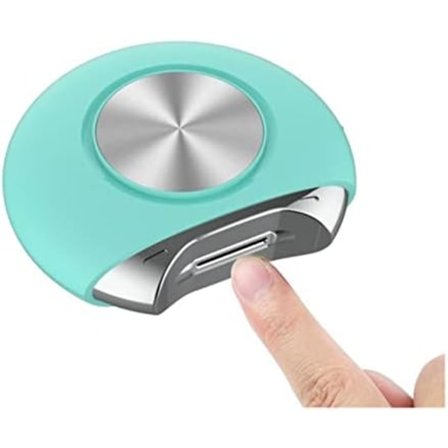 Negleklipper (Farve: Blå) Elektrisk og Automatisk Neglepleje